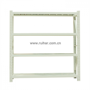 中型貨架 四層擱板，500kg/層 白色