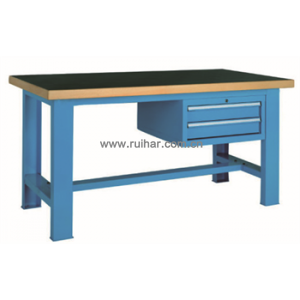 重型工作臺高分子桌板帶兩吊抽，GF1500-B，GF1800-B，GF2000-B
