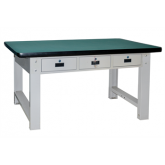 重型工作臺(tái)帶三橫抽(臺(tái)面厚50mm)，2100×750×800
